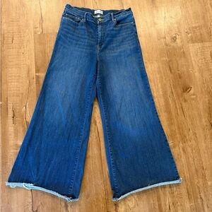 Frame Wide-Leg Jeans